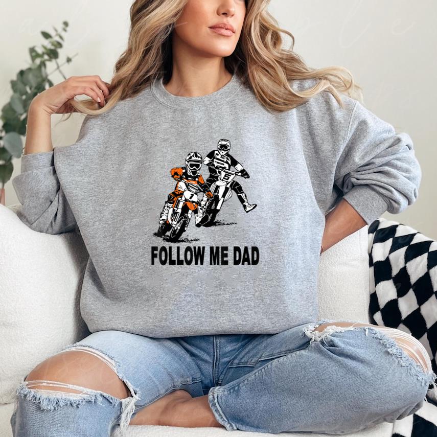 Father And Son Motocross Bike Sweatshirt