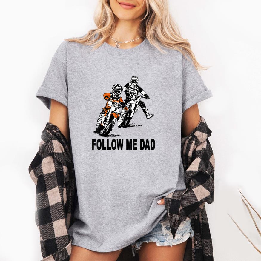Father And Son Motocross Bike T-Shirt
