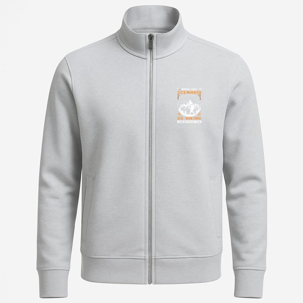 Man Motorbike Joyful Minimal Jacket