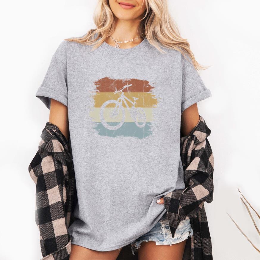 Retro Eighties Cycling Mountain Bike T-Shirt