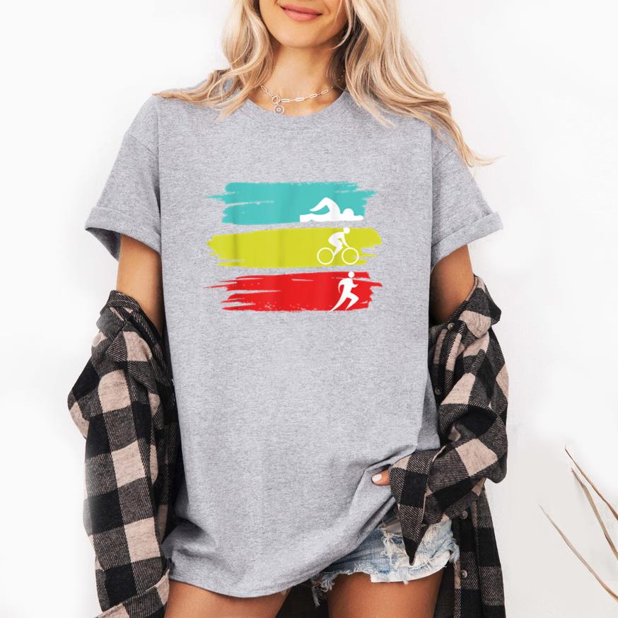 Triathlon Swim Bike Run Triathlon T-Shirt
