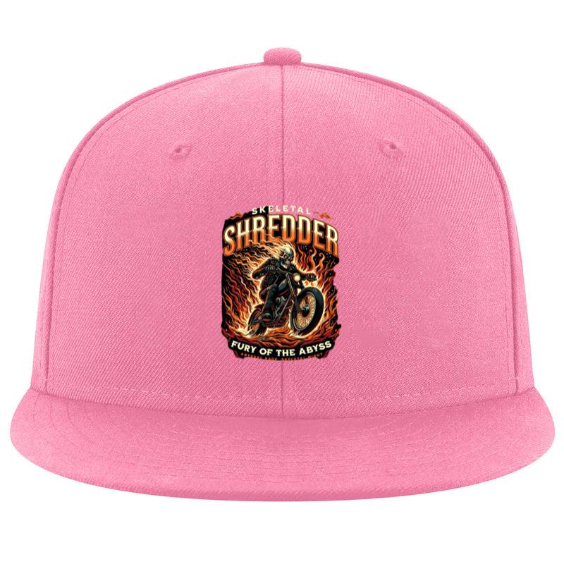 Woman Motorbike Happy Classic Cap