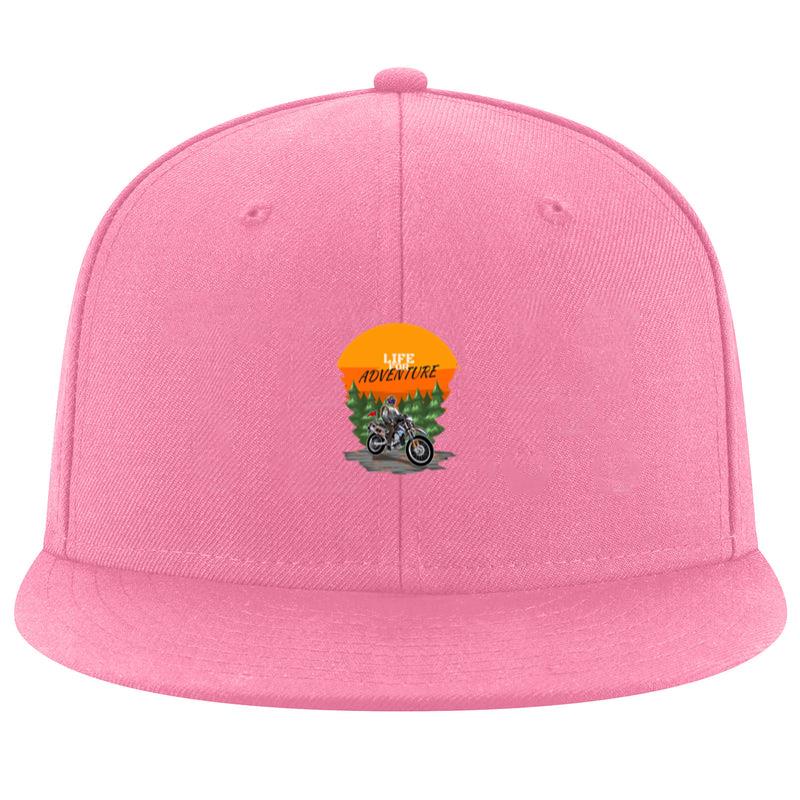 Woman Motorbike Joyful Classic Cap